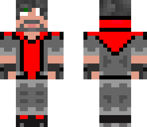 think red and blach so epic
