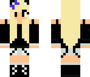 edited black cat girl