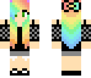 rainbow girl