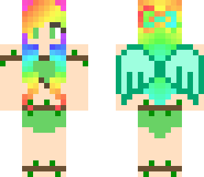 my new and improved enchanted oasis skin
