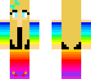 bossest rainbow skin ever
