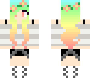 rainbow girl