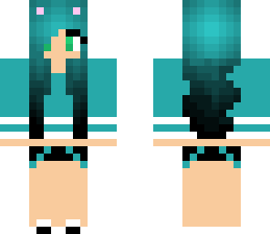 blue girl