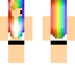 rainbow girl