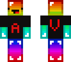 rainbow guy with headphones