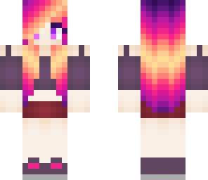 colorful girl