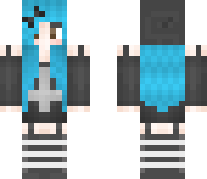 blue goth edit x2