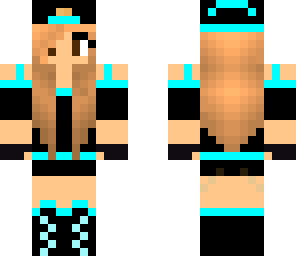blue ender girl