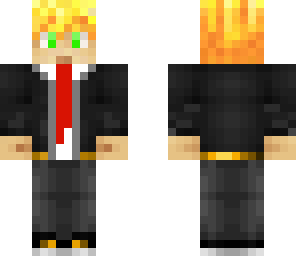 suitted golden solace
