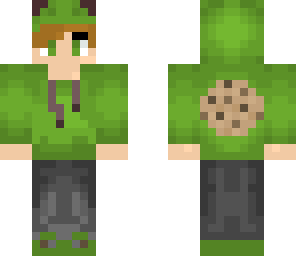 green cookie