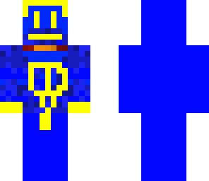 the blue armoured warrior
