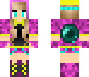 multicolor girl