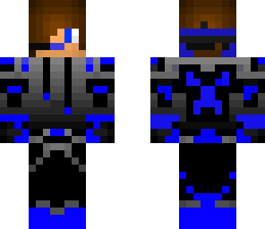 blue halloween boy