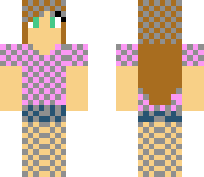 girl with chain armor