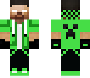 herobrine with hoodie