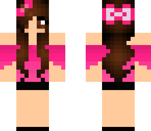 cute pink girl