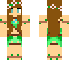 elf with flower crown
