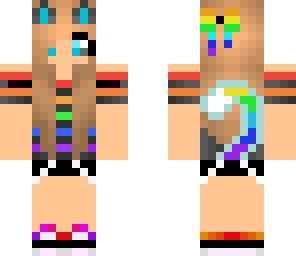 rainbow girl gamer