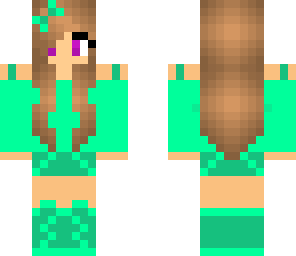 teal girl