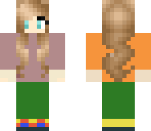 multi colord girl