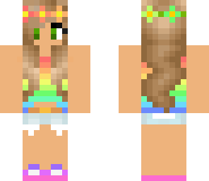 rainbow girl