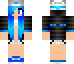blue girl