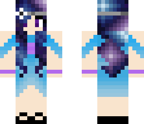 blue cosmic crazy hair