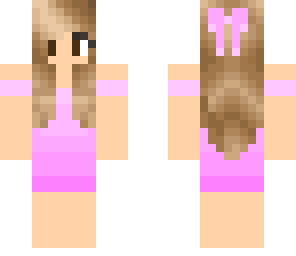 pink prom girl