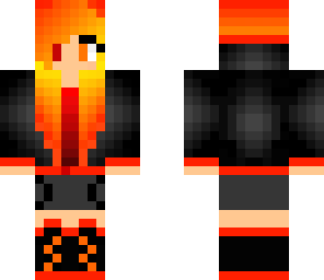 messing around with fire girl