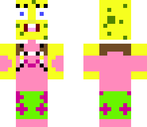 spongebob on patrick