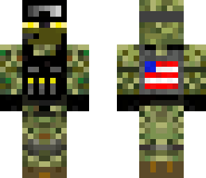 us enderman military             yellow eye
