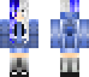 cute blue and silver girl 10 likes