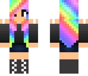 rainbow girl