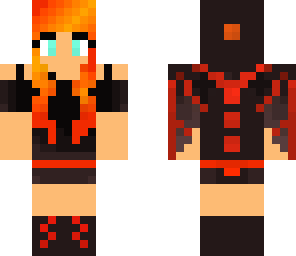 fire dragon girl
