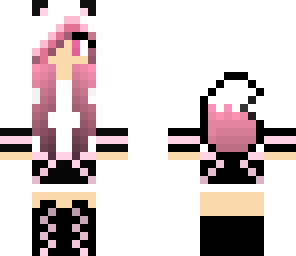 pink fox girl