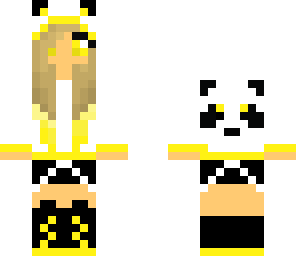 yellow panda girl