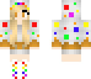 rainbow cake girl