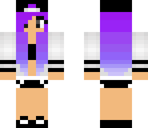 purple ombre hair tomboy by raqel