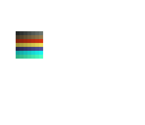 mc ore colors pannel