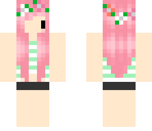 flower crown girl
