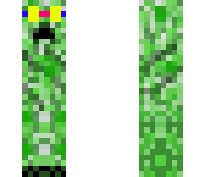 creeper with sunglasses