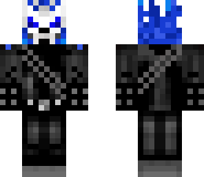 blue flame ghost rider