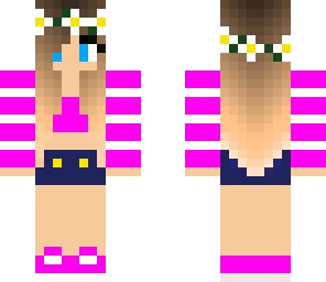 cute flower crown girl