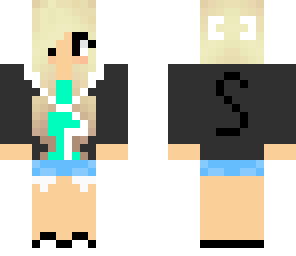 edited earbud girl