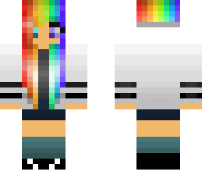 rainbow haired varsity
