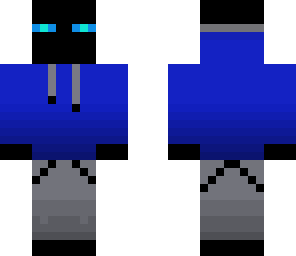 ender with hoodie