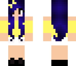 midnight hair girl