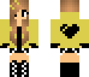 cute yellow girl