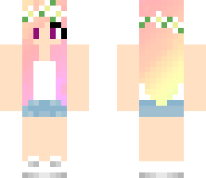 neon flower girl edit