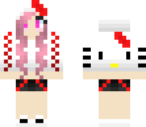 edited hello kitty girl